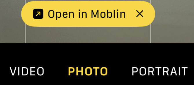 Moblin QR Code Import