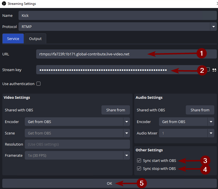 Multiple Output Information