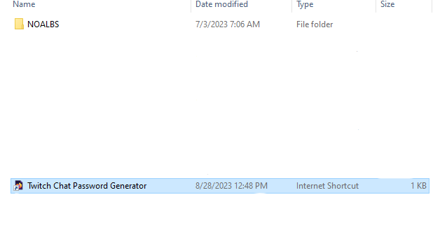 Streaming Tools Folder
